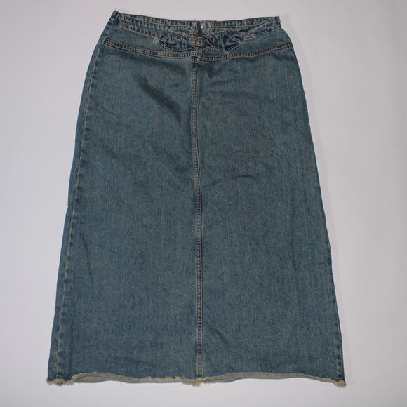 Harve Benard By Benard Holtzman Maxi Denim Skirt  In great condition - Picture 1 of 4